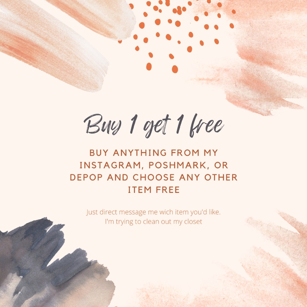 Buy 1 get 1 free